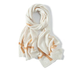 100% Cashmere Scarf for Women Luxury Pure Cashmere Winter Scarf Gift
