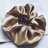 100% Mulberry Silk - Scrunchies For Hair Sleep 30 Momme