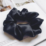 100% Mulberry Silk - scrunchies For Hair Sleep 30 Momme Lilac Purple M