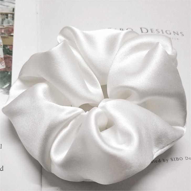 100% Mulberry Silk - Scrunchies For Hair Sleep 30 Momme