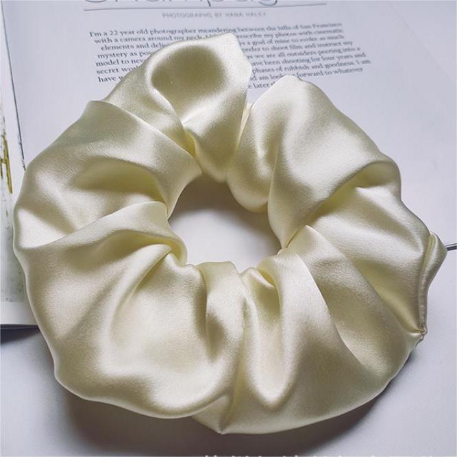 100% Mulberry Silk - Scrunchies For Hair Sleep 30 Momme