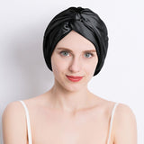 100% Mulberry Silk Sleep Cap For Women Pure Silk Turban