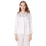 Silk Pajamas Long Mulberry Silk Two - piece Silk Pyjamas Set