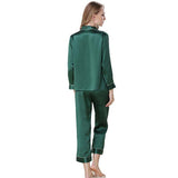 Silk Pajamas Long Mulberry Silk Two - piece Silk Pyjamas Set