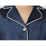 Boys Silk Pajama Sets Short Two Piece Kids Silk Sleepwear