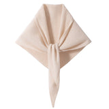 Cashmere Bandana Scarf Cashmere Triangle Wrap Cashmere Neck Tie Shawl