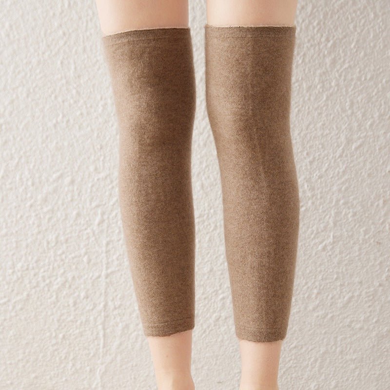 Pure Cashmere Knee Warmer Cashmere Knit Knee Pad Warm Thermal