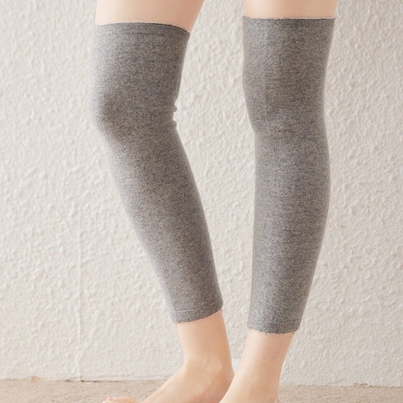 Pure Cashmere Knee Warmer Cashmere Knit Knee Pad Warm Thermal