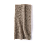 Cashmere Neck Gaiter Pure Cashmere Scarf for Men and Women Interlocking Braided Knit