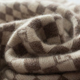 cashmere scarf for men and women cashmere knitted plaid scarves