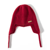 Cute Cashmere Knitted Hat Soft Cashmere Beanie for Winter Cashmere Earflap Cap