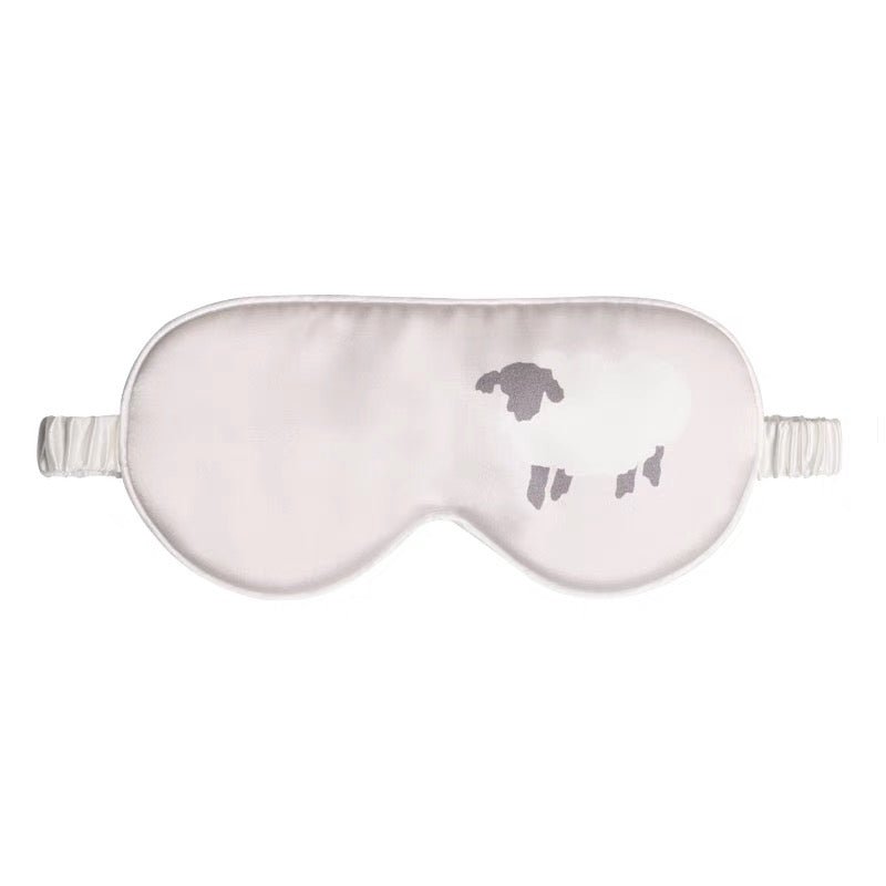 Cute Kids Silk Eye Mask Fun Educational Science Printed Silk Sleep Eye Mask