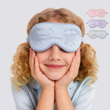 Cute Kids Silk Eye Mask Ocean and Nature Inspired Designs Silk Sleep Eye Mask