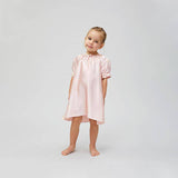 Girls Silk Nightgown 100% Summer Kids silk Nightwear