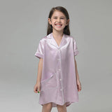 Girls Silk Nightshirt pure Silk Nightshirt Kids Silk Nightwear