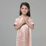 Girls Silk Nightshirt pure Silk Nightshirt Kids Silk Nightwear