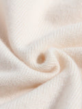 Girls Pure Cashmere Sweater Embroidered Strawberries Cashmere Pullover Ivory 90