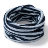 Kids Striped Cashmere Scarf Cashmere Neck Gaiter Pure Cashmere Neck Warmer