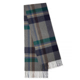 Long Cashmere Scarf with Tassel Plaid Cashmere Warps Multi Styles Winter Gifts