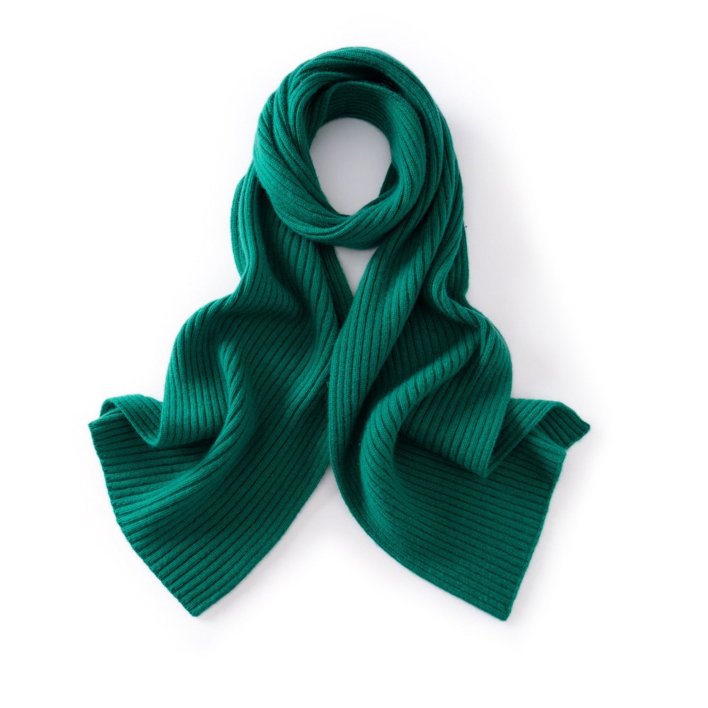 Long Ribbed Cashmere Scarf Unisex Cashmere Shawl Cashmere Wrap