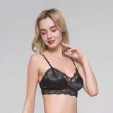 Luxurious Lace Wireless Silk Bralette