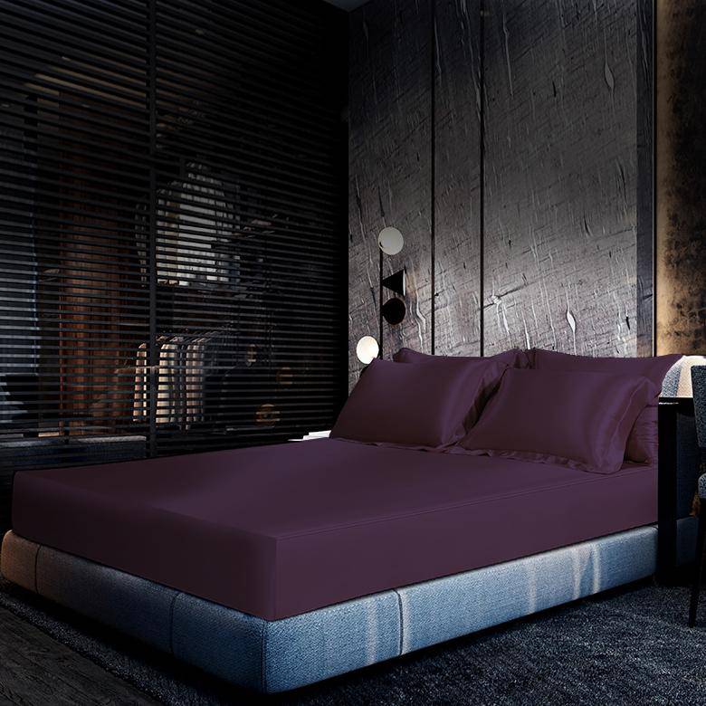Luxury 100% Silk Bedding 19 Momme 1 Pcs Silk Fitted Sheet