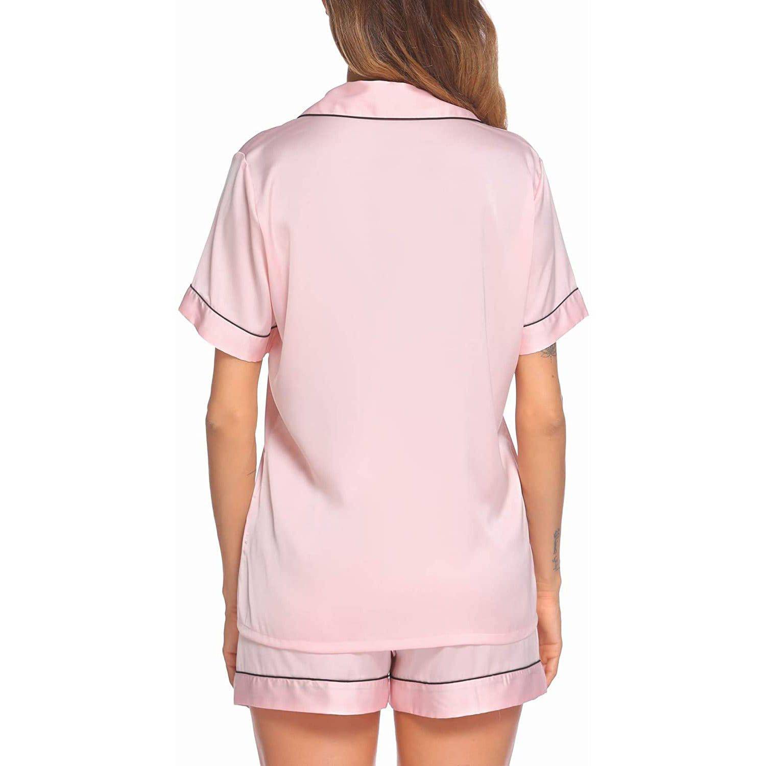 Mulberry Silk Pajamas For Women's Short Silk Sleepwear