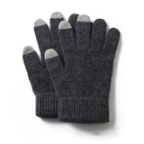 Pure Cashmere Gloves Ladies Soft Cashmere Knitted Gloves for Women and Men
