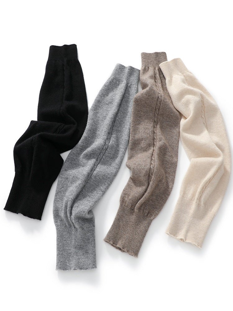 Pure Cashmere Knee Warmer Cashmere Leg Warmer for Winter