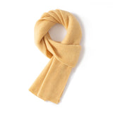 Short 100% Cashmere Scarf for Adults And Children Winter Scarf