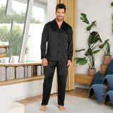 Silk Pajamas for Men 100% Real Silk Pajamas Set