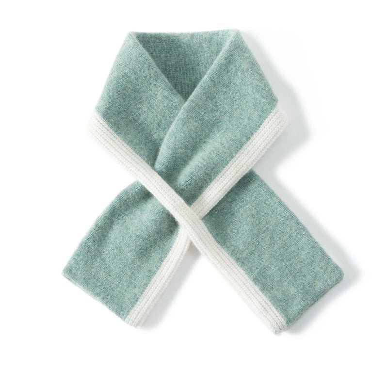 Small Cashmere Scarf Cashmere Neck Warmer for Winter Cashmere Neckerchief
