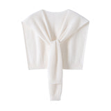 Soft Cashmere Knit Scarf Cashmere Scarf Back Wrap for Women
