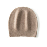 Unisex Warm Winter Hat Cashmere Beanie Hat Cashmere Double - Layered Ski Cap