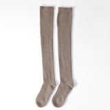 Womens Cashmere Stockings Cashmere Thigh High Socks Leg Warmers