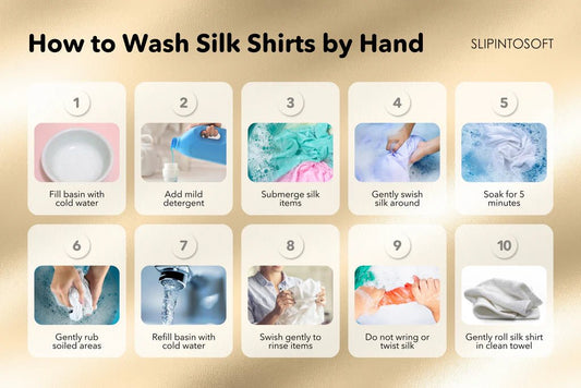 How to Wash Silk Shirts - slipintosoft