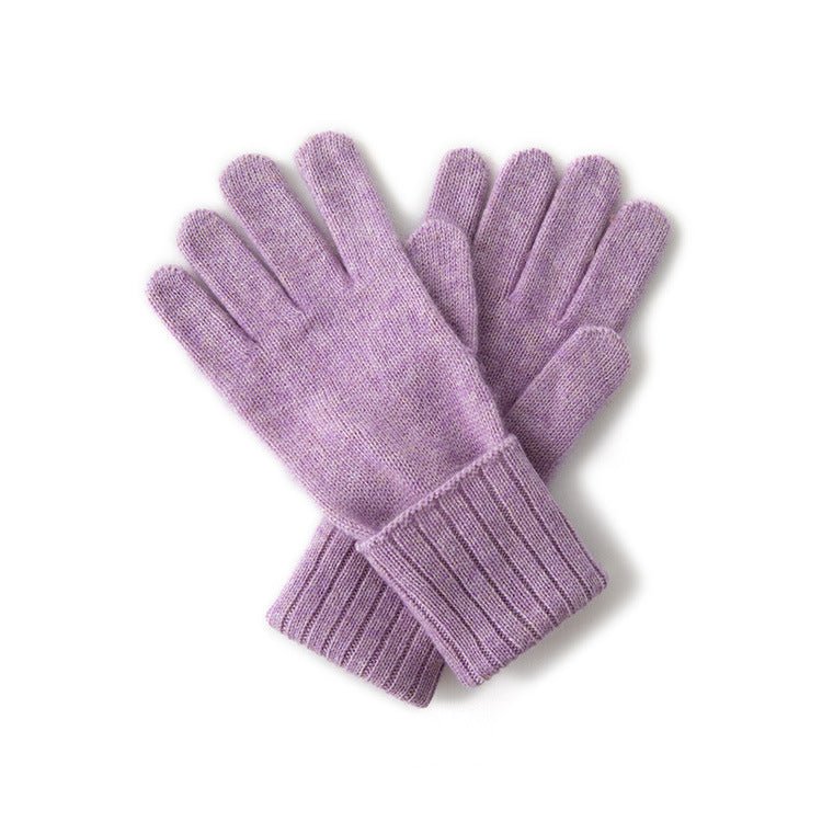 Cashmere Knit Gloves for Women Warm Cashmere Winter Gloves Multi Colors