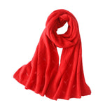 Cashmere Scarf For Women Cut-out Cashmere Wrap Scarf - slipintosoft