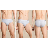 Classic Mens Briefs Sexy Silk Triangle Boxer - slipintosoft