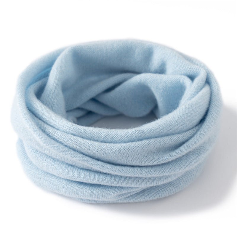 Kids Colorful Cashmere Infinity Scarf Cashmere Neck Gaiter Pure Cashmere Neck Warmer