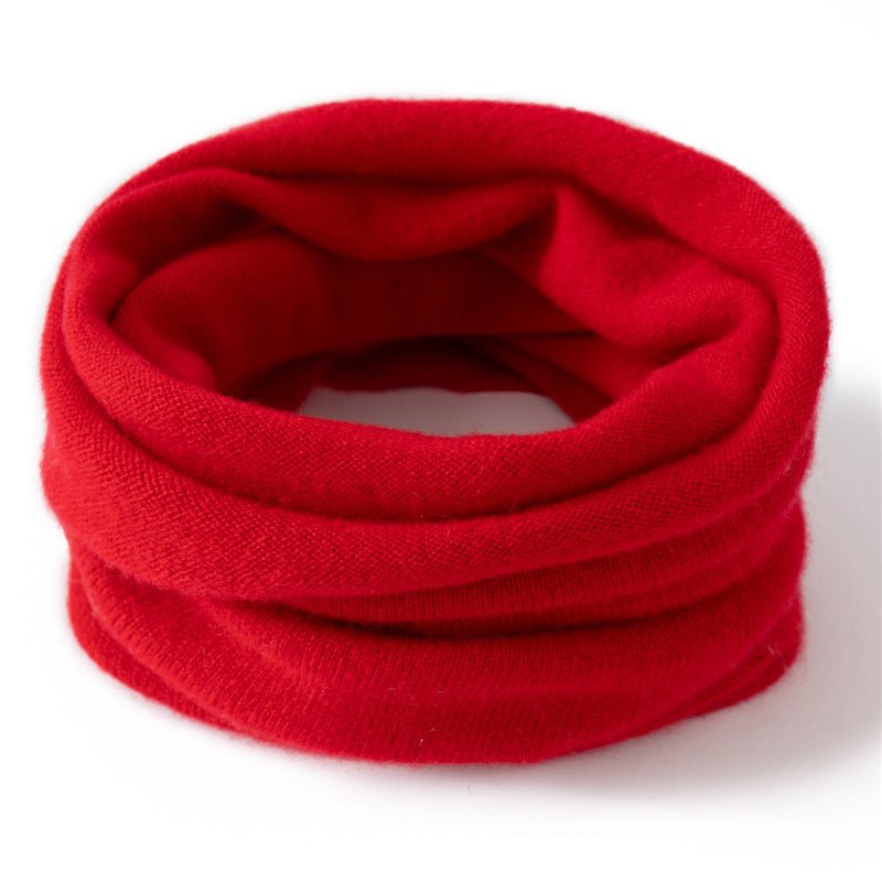Kids Colorful Cashmere Infinity Scarf Cashmere Neck Gaiter Pure Cashmere Neck Warmer
