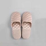 Luxury Soft Silk Home Slippers for Women Silk Travel Slippépers Soft Soft Slippers