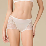 Silk Panties en dentelle en dentelle en dentelle de mûrier sans couture en soie en soie slip