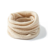 Women and Men Thick Knitted Infinity Circle Loop Scarf Double - Layer Cashmere Neck Gaiter - slipintosoft