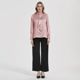 Femmes Silk Blouses à manches longues Mulberry Office Shirts Silk