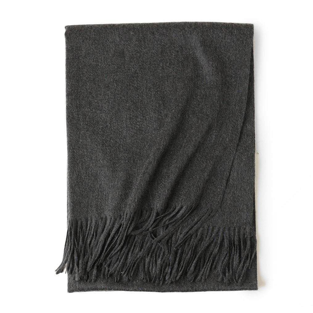 Women's Luxurious Cashmere Shawl and Wraps Large Soft Cashmere Scarf with Tassel - slipintosoft