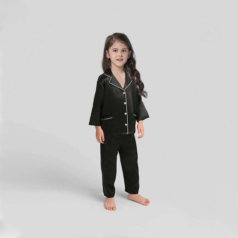 Tissu soie fournisseur Kid Pyjama Ensemble de vêtements enfants Filles  Garçons Filles Vêtements de nuit Vêtements bébé mignon pyjamas adolescent -  Chine Soie et soie prix